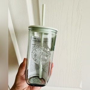 NWT Starbucks Recycled glass tumbler